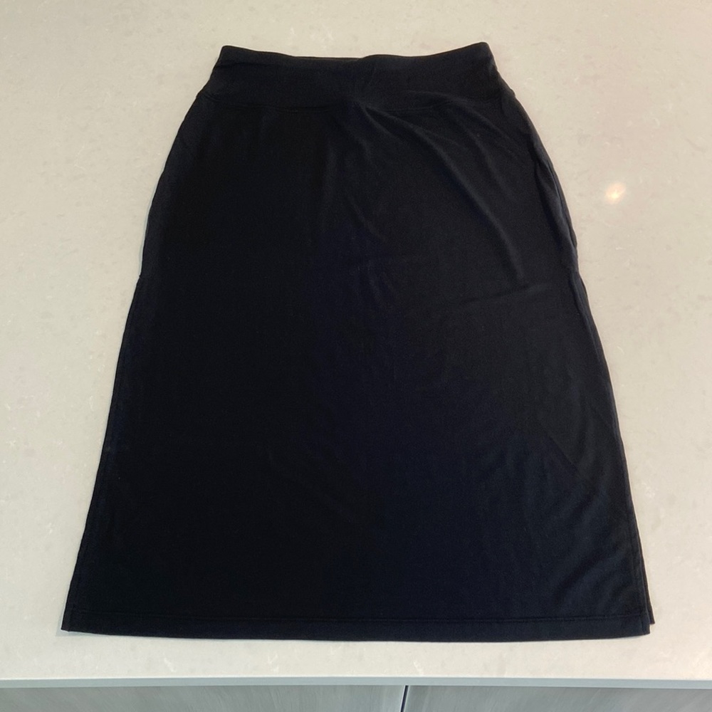 Athleta Midi Skirt Tencel and Spandex